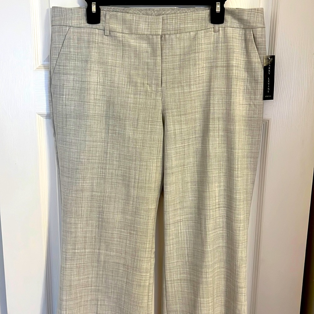 Larry Levine stretch dress pants